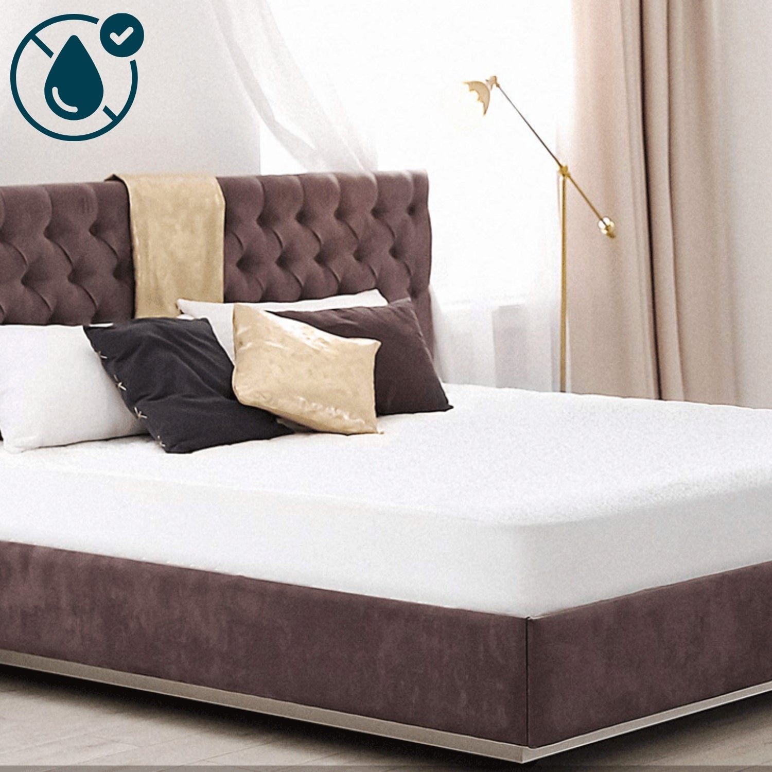 Parure de lits Légère & Chaude 100% Coton