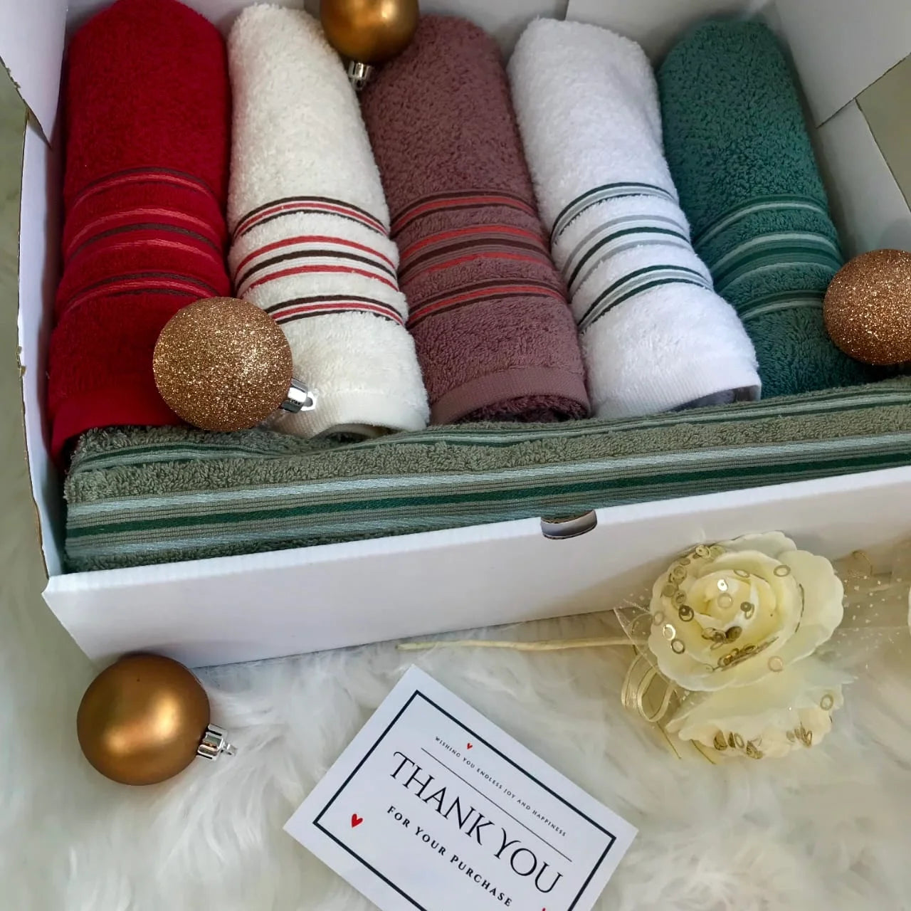 serviette de 6 pièces